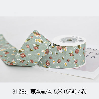 Ribbon cetak bunga 40mm