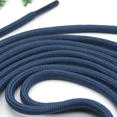Grey Pink Double Braid Nylon Yacht Rope 5mm Polyester Cord Dalam Bulk