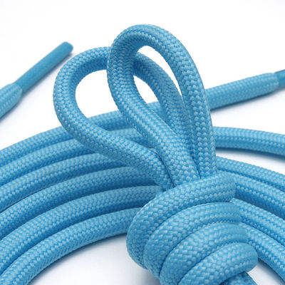 Grey Pink Double Braid Nylon Yacht Rope 5mm Polyester Cord Dalam Bulk