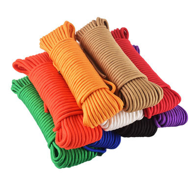 Tali Elastis Tenda Nilon Oranye 2Mm-10Mm Kabel Tali Tenda Dapat Disesuaikan