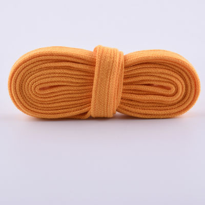 12mm Flat Braided Cotton Cord ISO14001 Colored Macrame Cord