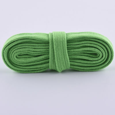 12mm Flat Braided Cotton Cord ISO14001 Colored Macrame Cord