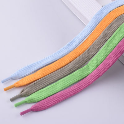 12mm Flat Braided Cotton Cord ISO14001 Colored Macrame Cord