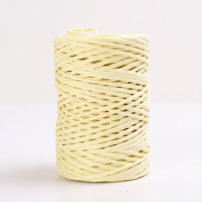 Kawat besi 2mm tali kertas Eco DIY Kabel kertas yang diputar biodegradable