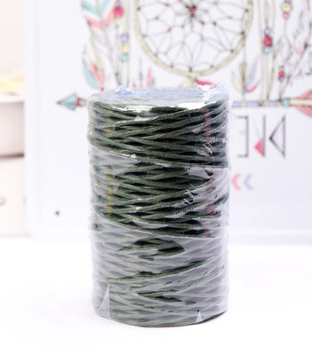 Kawat besi 2mm tali kertas Eco DIY Kabel kertas yang diputar biodegradable