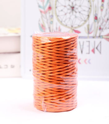 Kawat besi 2mm tali kertas Eco DIY Kabel kertas yang diputar biodegradable
