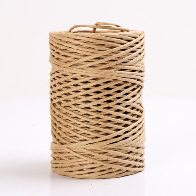 Kawat besi 2mm tali kertas Eco DIY Kabel kertas yang diputar biodegradable