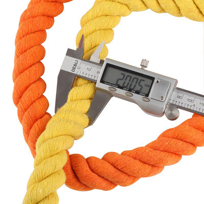 DIY Colored Cotton Macrame Cord 20mm Colored Cotton Rope Untuk Kerajinan