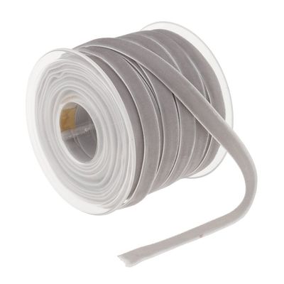 10mm*20Y Elastic Velvet Ribbon Pink Velvet Wired Ribbon ISO9001
