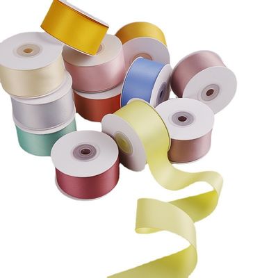 5mm-50mm polyester katun polos perban rajutan custom katun pita untuk kemasan hadiah