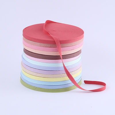 5mm-50mm*50y Herringbone Woven Cotton Ribbon Ribbon yang disesuaikan