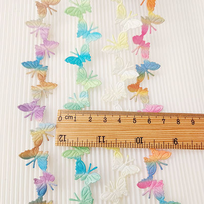 2cm*25y pita kupu-kupu ultrasonik untuk kemasan hadiah dan aksesoris pakaian