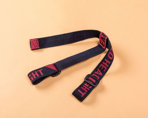 2.5cm Jacquard Elastic Ribbon Dan Webbing Untuk Head Lamp Head Light Dan aksesoris pakaian