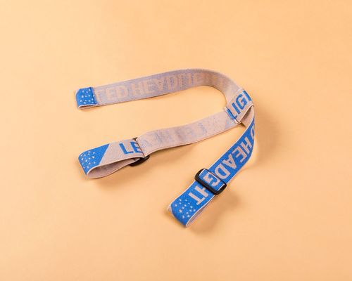 2.5cm Jacquard Elastic Ribbon Dan Webbing Untuk Head Lamp Head Light Dan aksesoris pakaian