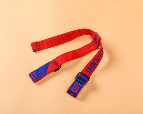 2.5cm Jacquard Elastic Ribbon Dan Webbing Untuk Head Lamp Head Light Dan aksesoris pakaian